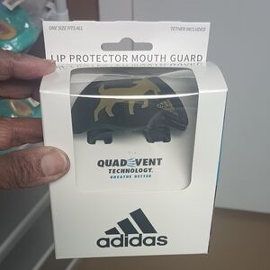 Adidas Black and Gold Mouth Guard